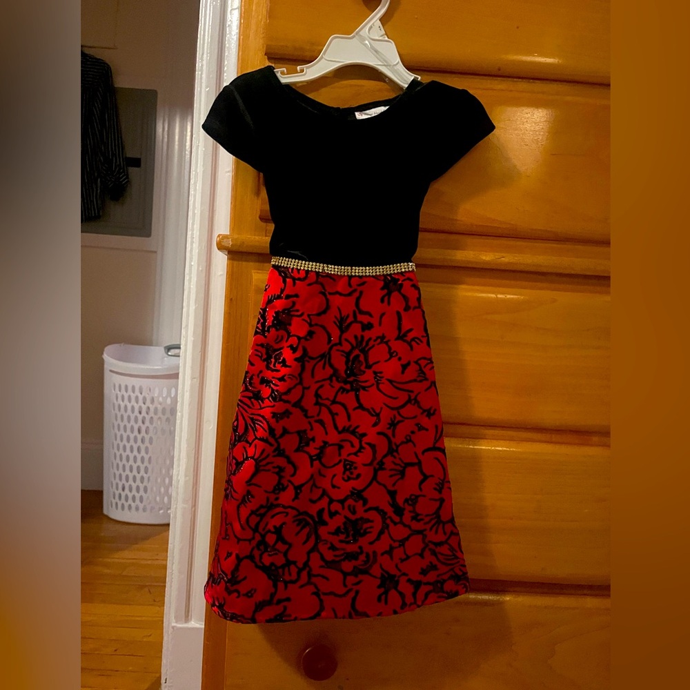 Girls size 5 dress with matching jacket